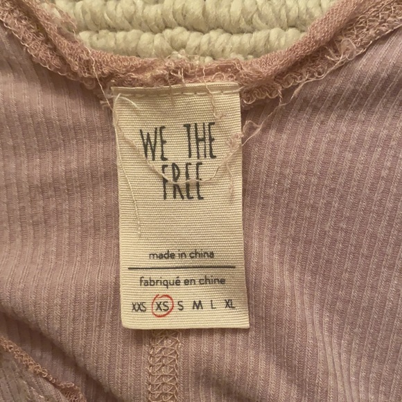 Free people tangerine tee burgundy - Picture 5 of 7